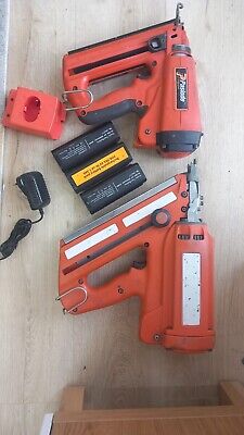 Paslode First Second Fix Nail Guns 3 Batteries And Charger • 205£
