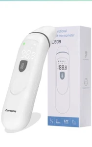 Thermometer, Forehead and Ear Thermometer with Fever Alarm and Memory Function - Picture 1 of 7
