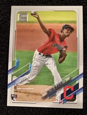Triston McKenzie 2021 Topps Series 1 #319 (RC) Cleveland Indians