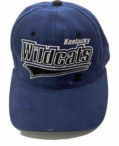 Kentucky Wildcats Starter NCAA Vintage 90 verstellbare Druckknopflasche Kappe Mütze - Bild 1 von 8