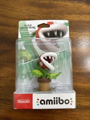 Figura Planta Piraña Amiibo Nintendo Foto 1 de 4