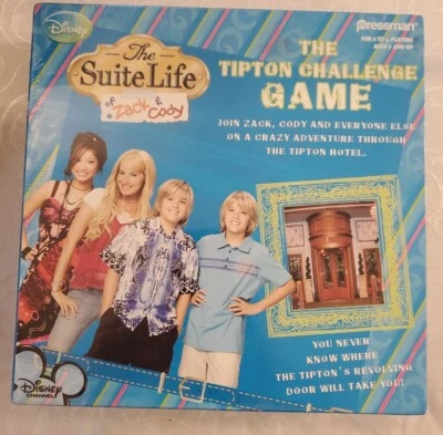 NEW! Pressman Games. Disney The Suite Life of Zack & Cody: Tipton Challenge Game - Image 1 of 2