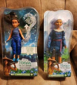 Disney Raya Doll & Last Dragon Young Raya and Kumandra Flower New Plus Sisu NEW - Picture 1 of 6