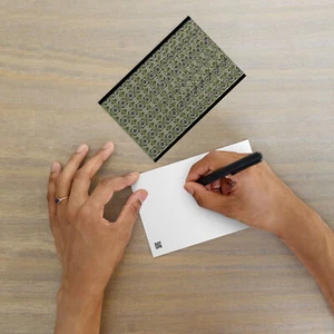 Kush Kaleidoscope Peace Sign Stereogram Postcard 4"x6" - Picture 1 of 1