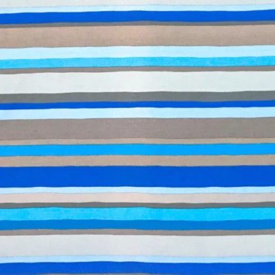 Tela Westminster floral rosa oliva a rayas azul turquesa gris fuera de existencia de 1/2 yarda Foto 1 de 4