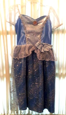 Disney Princess Cinderella Blue Costume Dress Size 4-6X Dress Cameo Pretend Play - Image 1 of 4