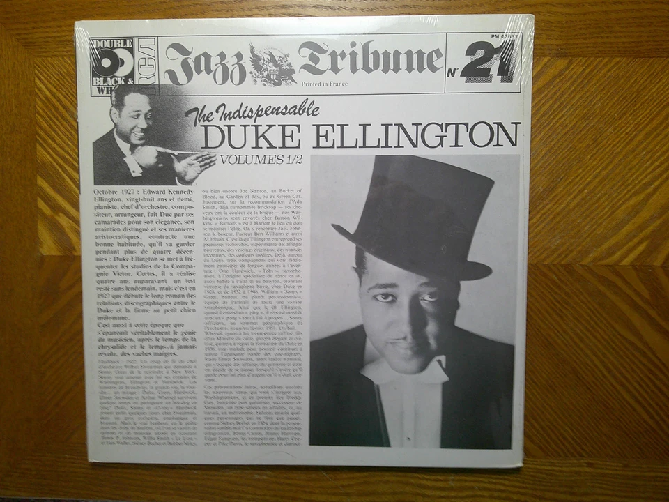 NEW SEALED FRANCE RCA 2 LP RECORD/DUKE ELLINGTON/ VOLUME 1/2/JAZZ TRIBUNE - Image 1 of 2