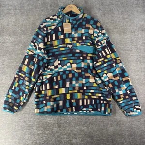 Patagonia Fitz Roy Patchwork Fleece Synchilla Men’s XL Snap Lightweight NWT - Picture 1 of 10
