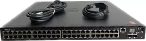 Dell N2048P 48P 1GbE PoE+ 2P SFP+ Network Switch used No Rack ears included - Picture 1 of 1