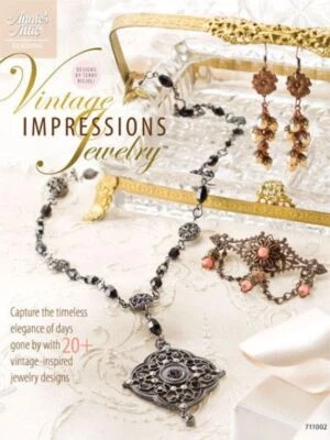 NEW BEAD VINTAGE IMPRESSIONS JEWELRY 20+ DESIGNS MUST SEE!!! - Image 1 of 4