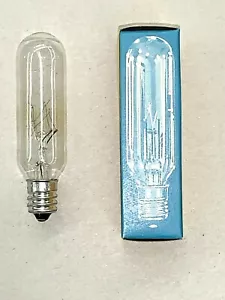 PACK OF 5 - 15T6/C lamps, candelabra base - 15 Watt, clear (398-320) - Picture 1 of 5