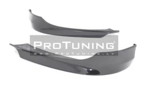 Fiberglass Performance Front Bumper Side Splitters/Flaps for BMW E90/E91 08-11 - Picture 1 of 11