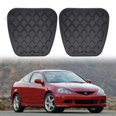 1 par de pastillas de pedal de embrague de freno de repuesto de goma para Acura RSX 2002-2006 Foto 1 de 4