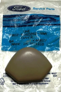 Genuine Ford Upper Seat Belt Anchor Cover Prairie Tan NOS F8OZ-5460262-AAA - Picture 1 of 2