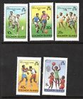 Solomon Islands 1981 Pacific Games Sg 439-443 Unmounted Never Hinged Mint