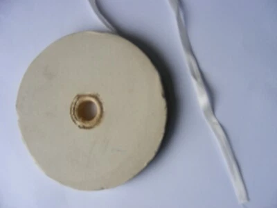 Vintage old shop stock ribbon thin creamy white satin for underwear baby crafts - Image 1 of 3