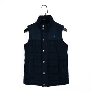 Joules Navy Blue Fleece Lined Zip Through Gilet Bodywarmer Jacket - 9-10 Years - Picture 1 of 17