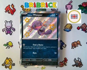 Carte pokemon Paldean Wooper Axoloto de Paldéa PAF 180/91 SHINY EN - Bild 1 von 3