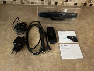 LOGITECH 960-000923 TV CAM HD SKYPE CAMERA WHOLE ROOM WEBCAM ULA2-2 - Image 1 of 4