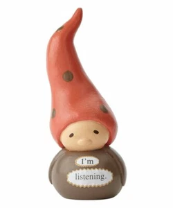 I'm Listening Bea's Wees Mini Gnome Elf Natalie Kibbe 4039569 Retired Figurine - Picture 1 of 1
