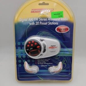 Vintage Deadstock Craig Digital AM/FM Stereo Armband Radio CR4174 NOS Power Play - Picture 1 of 6