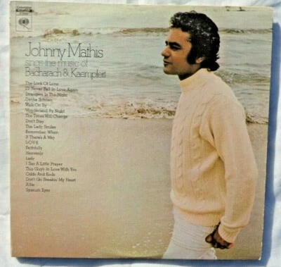 Johnny Mathis Sings The Music Of Bacharach & Kaempfert 1970 G-30350 2 LPs G/F NM - Image 1 of 4
