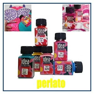 colori colore per tessuti pittura su tessuto stoffa stoffe MAIMERI perlato - Picture 1 of 12
