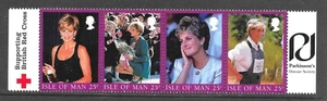 ISLE OF MAN 1998 SG813a PRINCESS DIANA COMMEMORATION; PERFECT MINT. - Picture 1 of 2