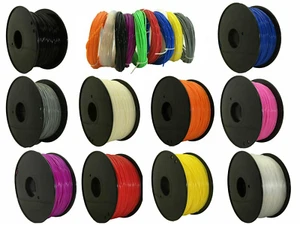 3D Printer Filament 1.75mm 3mm 1KG Spool PLA / ABS Material - Picture 1 of 9