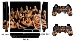 Girls 204 Skin Sticker for PS3 PlayStation 3 Slim and 2 controller skins - Picture 1 of 1