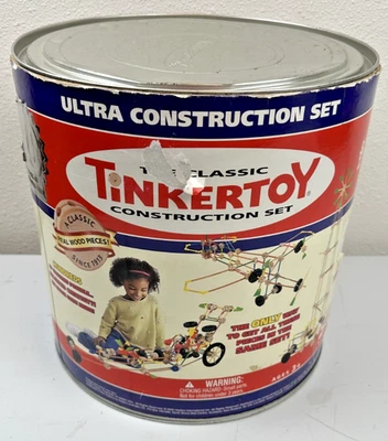 The Classic Tinkertoy Ultra Construction Set 2003 Hasbro - Image 1 of 4
