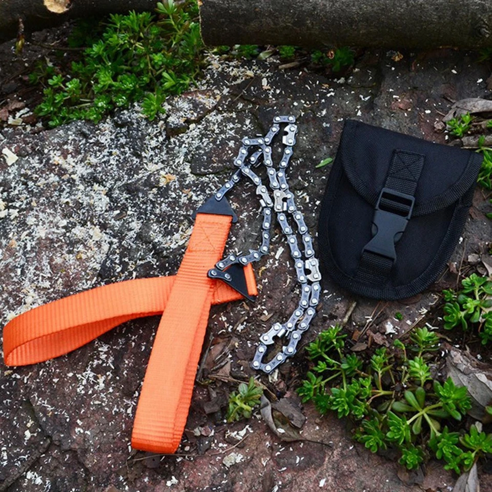 Poche Tronçonneuse 40 ''Arbres De Coupe Scie À Main Cutter Tondeuse Chasse - Immagine 1 di 1
