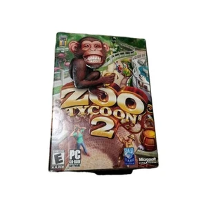 Microsoft Zoo Tycoon 2 - Rare Windows PC Computer Game - BRAND NEW IN SEALED BOX - Picture 1 of 2