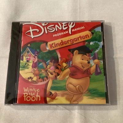VINTAGE/RARE Disney Winnie The Pooh Kindergarten Age 4-6 (CD ROM) NEW/SEALED - Image 1 of 3
