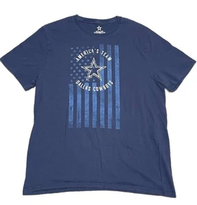 Herren NFL "America's Team" Dallas Cowboys Authentic T-Shirt Gr. 2XL dunkelblau - Bild 1 von 6