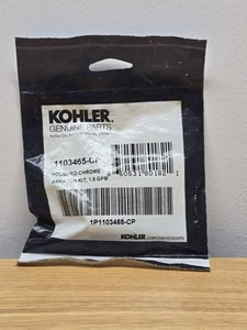 Kit de aireador de cromo pulido Kohler pieza genuina 1103465-CP grifo de fregadero de 1,5 GPM - Imagen 1 de 4