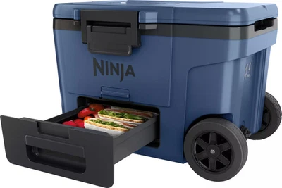 Ninja - FrostVault 45qt Wheeled Cooler with Dry Zone - Lakeshore Blue - Image 1 of 4