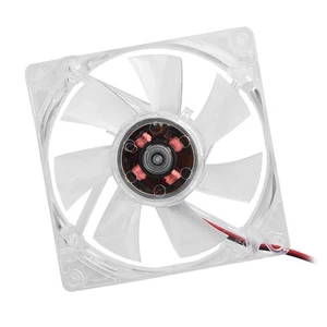 (Blue) 80mm LED Licht 12V 4Pin Mute PC Gehäuse Lüfter Computer Kühler - Afbeelding 1 van 22