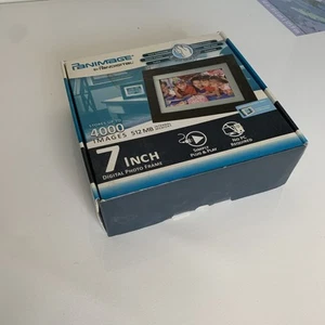 Pandigital 7" LCD Digital Picture Photo Frame with remote Black New in Open box - Picture 1 of 4