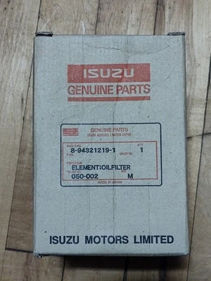 Genuine ISUZU ELEMENT OIL FILTER 8-94321219-1 - Image 1 of 4