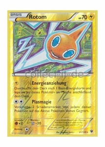 Pokemon - 24/124 Rotom - XY - Schicksalsschmiede - Reverse Holo - Bild 1 von 1