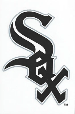 Chicago White Sox-Officially Licensed Logo Decal/Sticker-(2 1/2 x 3 1/2") - Image 1 of 2