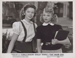 Shirley Temple + Jean Porter dans cette fille Hagen (1947) ⭐ Photo Vintage K 297