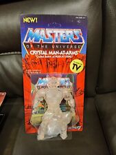 MOTU VINTAGE MASTERS OF THE UNIVERSE SUPER7 FILMATION CRYSTAL MAN-AT-ARMS NEW