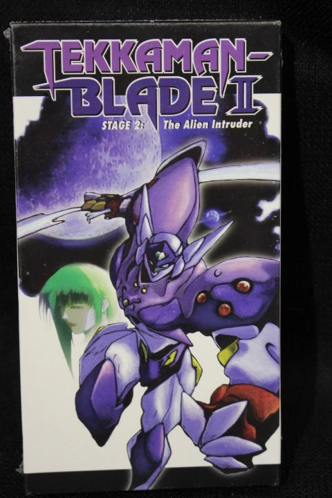 New Tekkaman Blade II Stage 2: The Alien Intruder Dubbed Sealed VHS 1994 (10) - Image 1 of 1