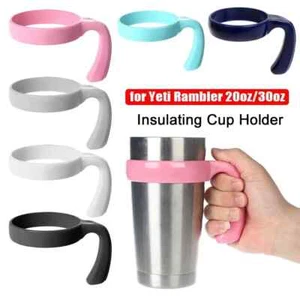 Water Bottle Tumbler Cup Handle Travel Mug Holder for 20oz 30oz Drink Holder - Imagen 1 de 17