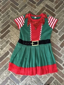 Vestido de Navidad Elfo Suéter Campanas Mrs.Claus Verde Rojo Profesor Vacaciones XL (16-18) - Imagen 1 de 8
