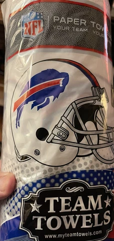 NFL Buffalo Bills Team Paper Towels (NEW) Cover