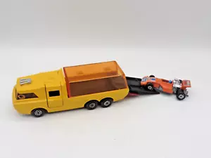 Matchbox Super Kings K 7 - Racing Car Transporter - Foto 1 di 7