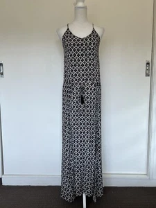 Witchery dress women 6 long maxi sleeveless high slit - Picture 1 of 9